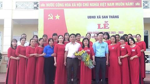 Chi bộ Trường Mầm non San Thàng tổ chức Đại hội lần thứ VII, nhiệm kỳ 2022 - 2025