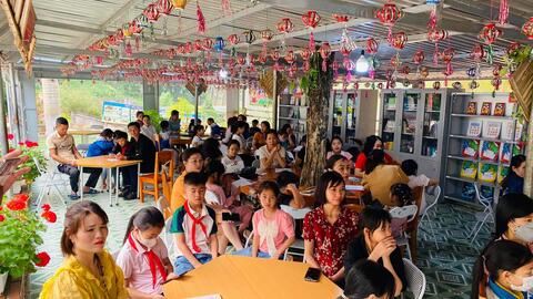 Trường tiểu học San Thàng tổ chức Cuộc thi “Cảm nhận về một cuốn sách hay” năm 2023