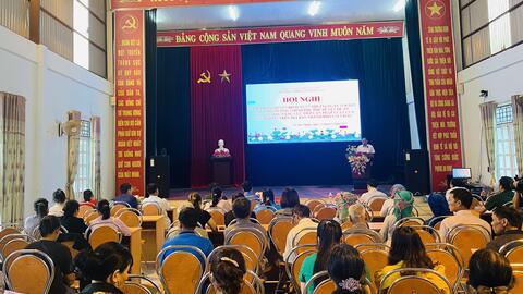 Hội nghị tuyên truyền, phổ biến pháp luật lưu động tại xã San Thàng
