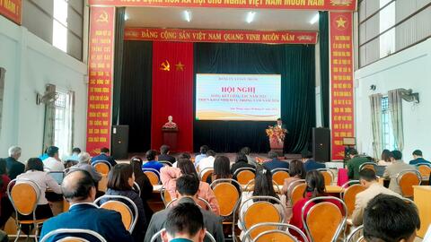 Ngày 08/01/2024, Đảng uỷ xã San Thàng tổ chức Hội nghị tổng kết công tác năm 2023, triển khai nhiệm vụ năm 2024.