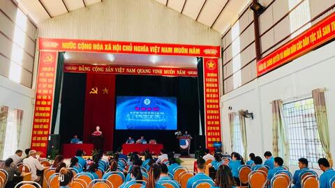 Đại hội Đại biểu Hội Liên hiệp Thanh niên Việt Nam xã San Thàng lần thứ IV, nhiệm kỳ 2024 - 2029