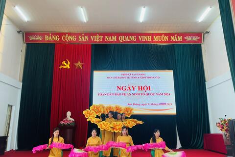 Ngày hội Toàn dân bảo vệ an ninh Tổ quốc xã San Thàng; Hội nghị “Công an xã lắng nghe ý kiến nhân dân’’ năm 2024