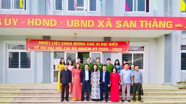 Đại hội Chi bộ nhiệm kỳ 2020-2025 UBND xã San Thàng